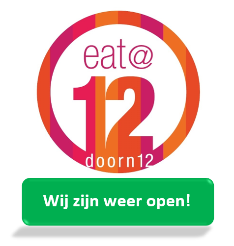 Logo Eat@12 - terug open