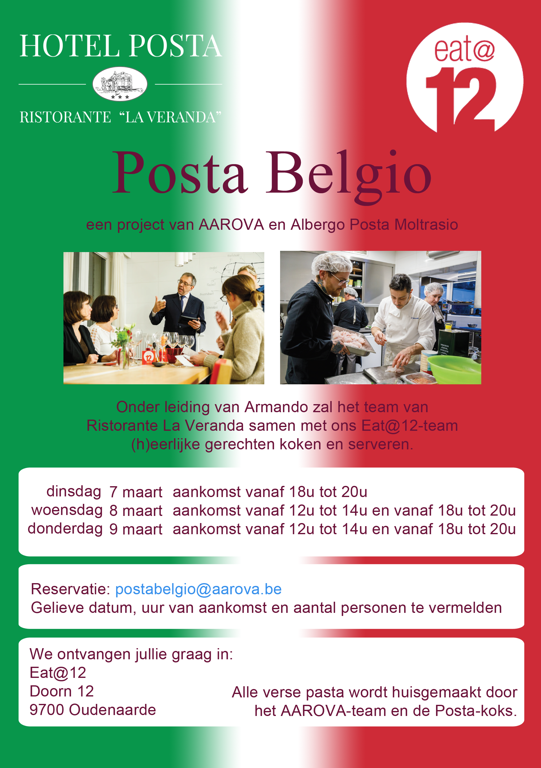 Posta Belgio Flyer