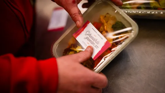 Food die luchtledig verpakt wordt