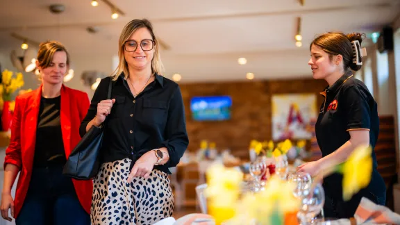 ontvangst restaurant