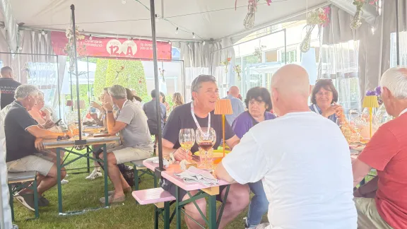 aan tafel